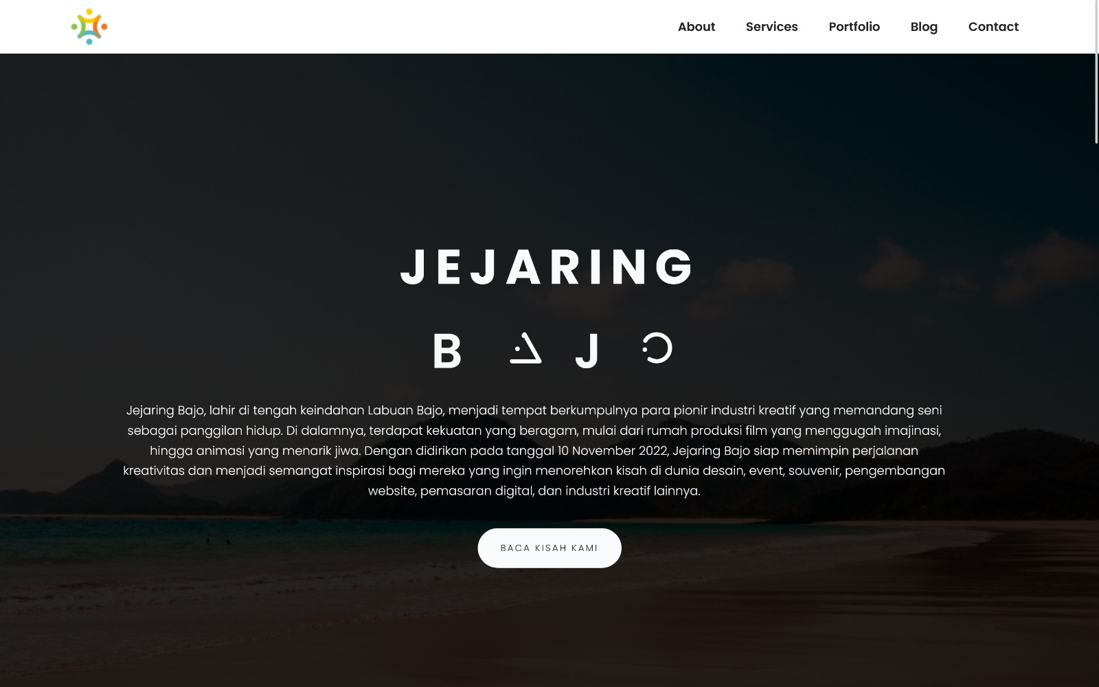 Lingkotech portofolio jejaring bajo desktop view Lingkotech portofolio jejaring bajo desktop view