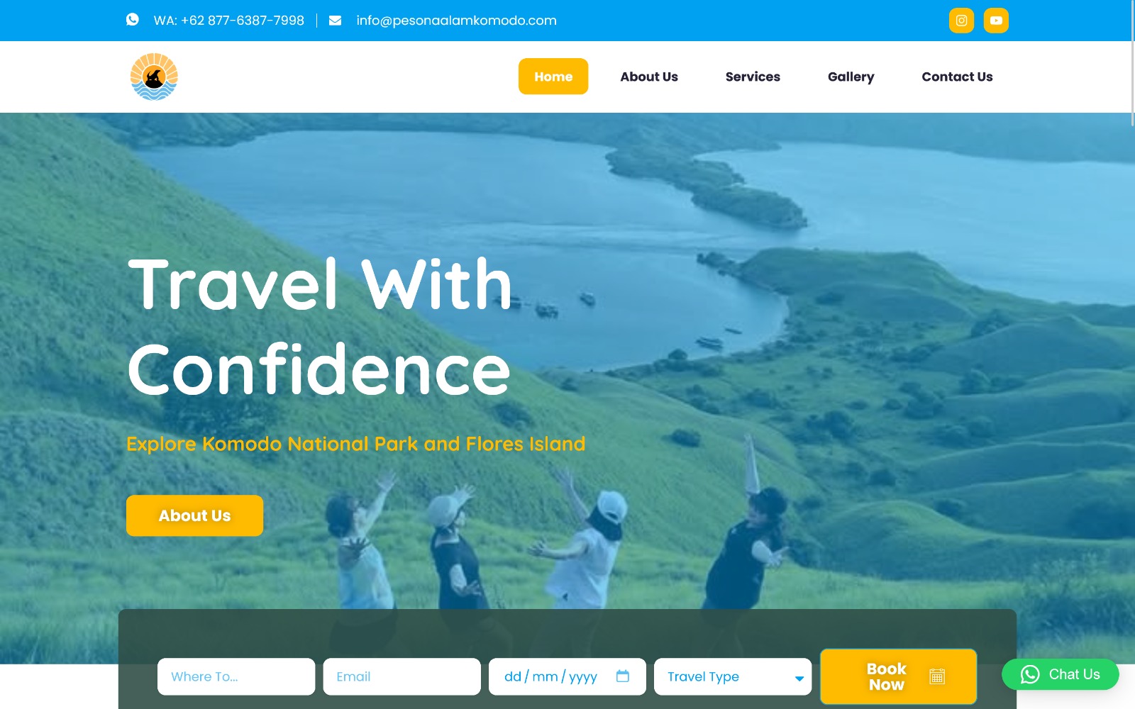 Lingkotech portofolio pesona alam komodo view desktop Lingkotech portofolio pesona alam komodo view desktop